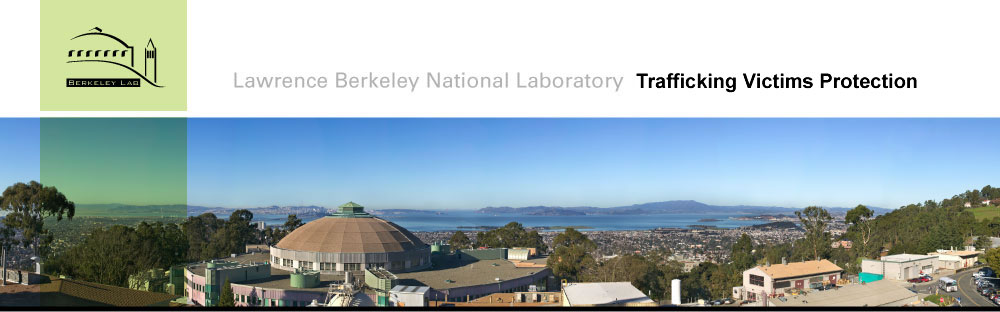 Berkeley Lab Trafficking Victims Protection